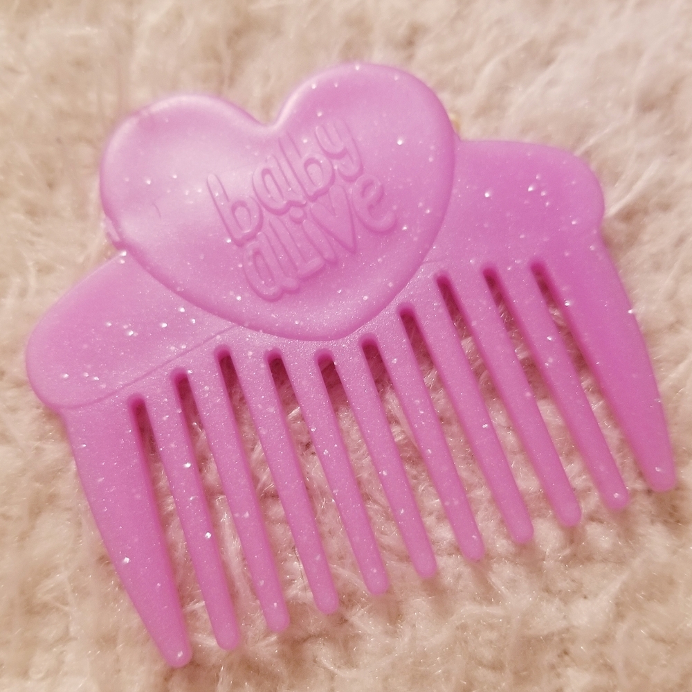 2020 Baby Alive Lulu Achoo Doll Comb Pick Pink Glitter